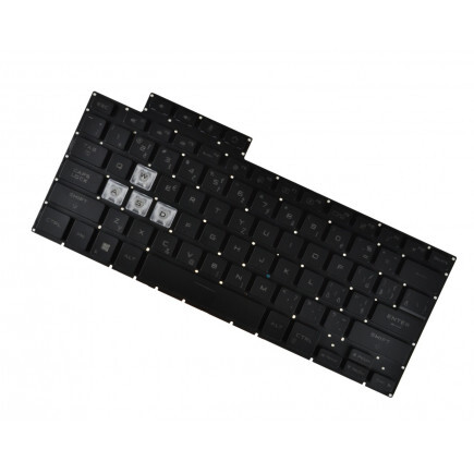 Asus FX516PM-HN023T klávesnice na notebook bez rámečku černá CZ/SK podsvícená