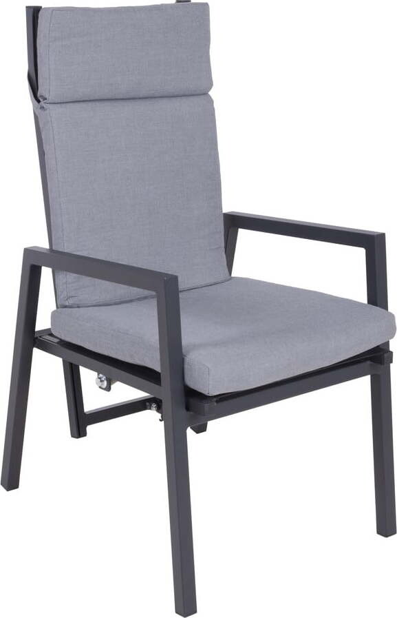 Šedé kovové zahradní židle v sadě 1 ks Sintra – Garden Pleasure