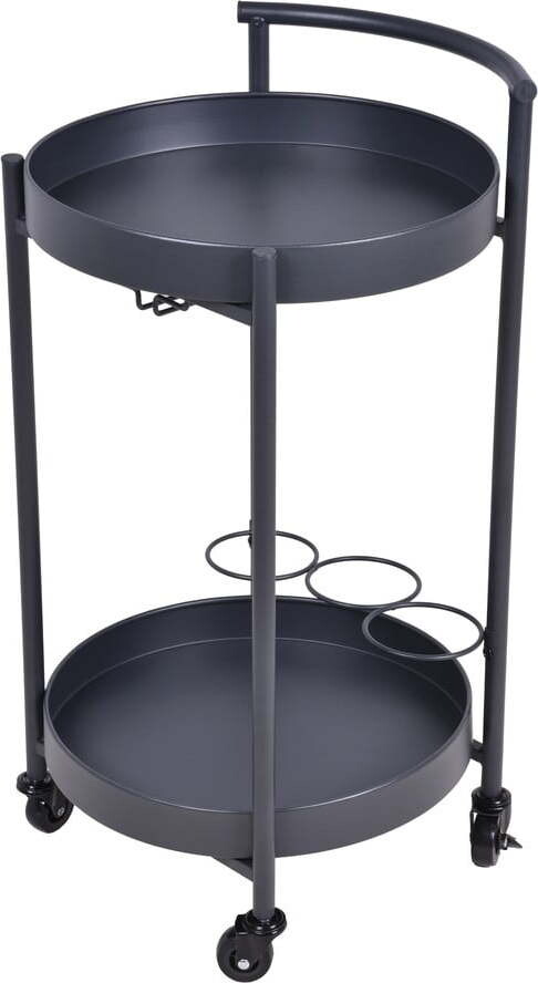 Kovový kulatý zahradní stolek ø 40 cm Calla – Garden Pleasure