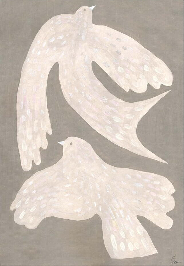 Plakát 30x40 cm Two Birds – The Poster Club