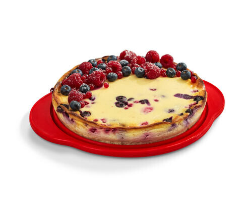 Tchibo - Rozkládací forma na koláč - barva: červená