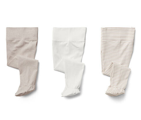 Tchibo - Dupačky pro miminka - pro miminko - vel. 50/56 - barva: bílá