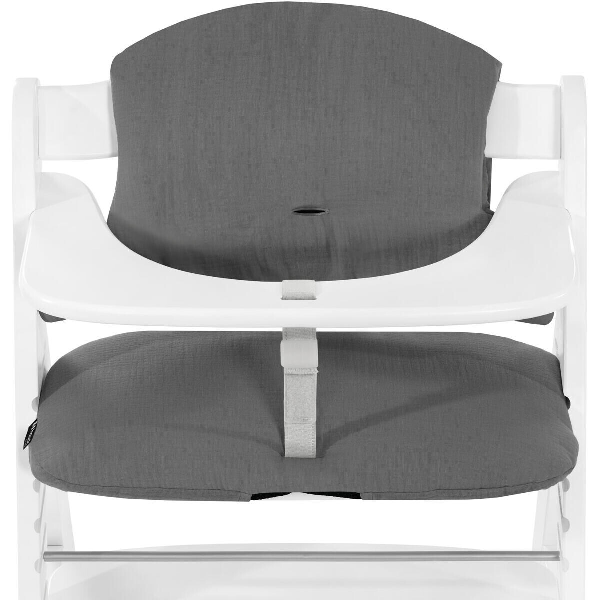 Hauck Polstrování Select na židličky Alpha+,Beta+ a Arketa, Muslin, Dark Grey