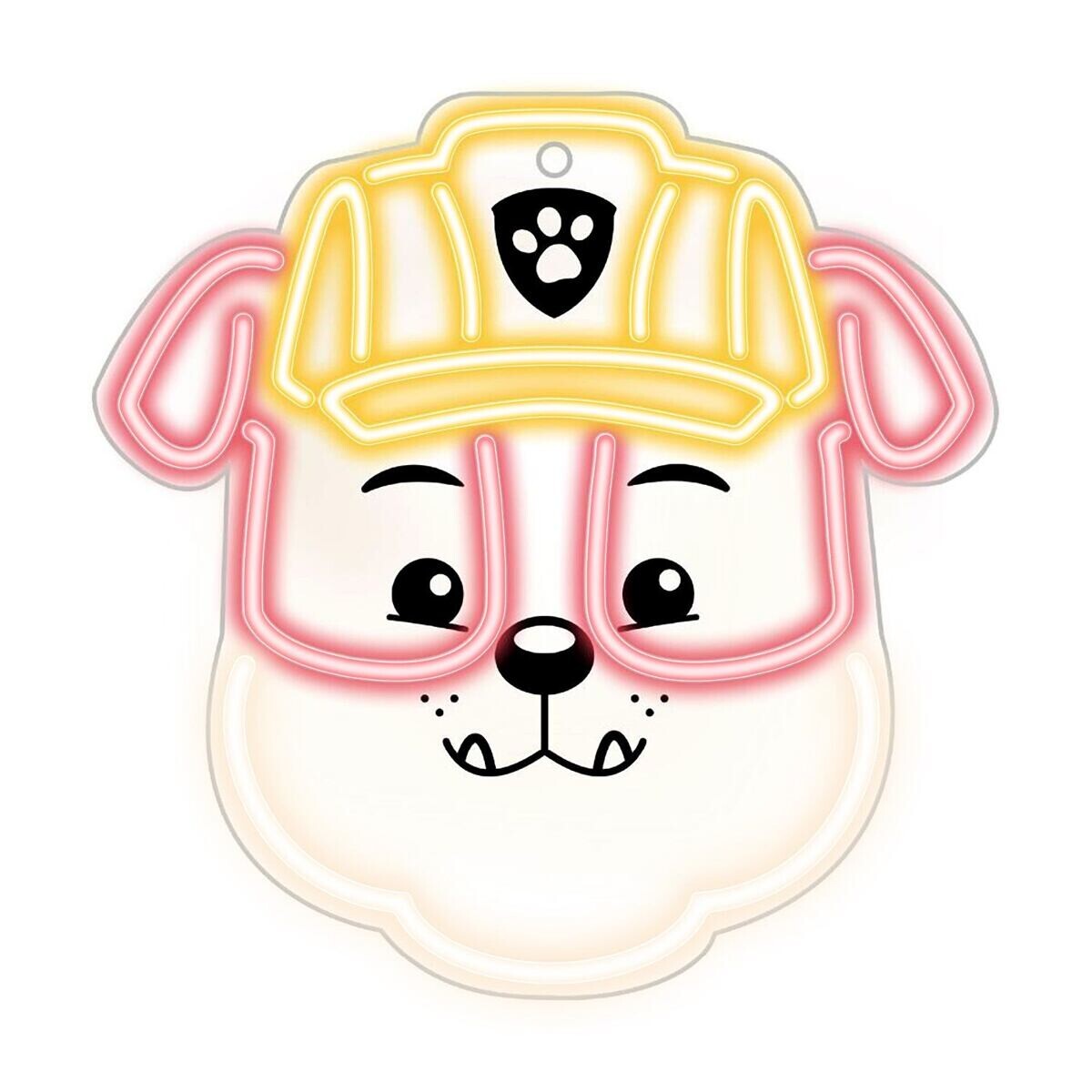 Dekorativní LED neon Tlapková patrola - Rubble