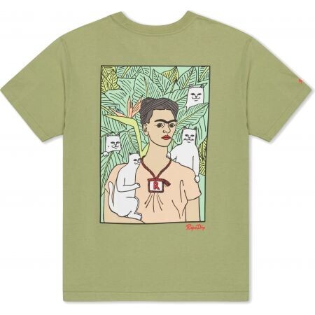 Triko Ripndip Nermal Portrait - Zelená - L