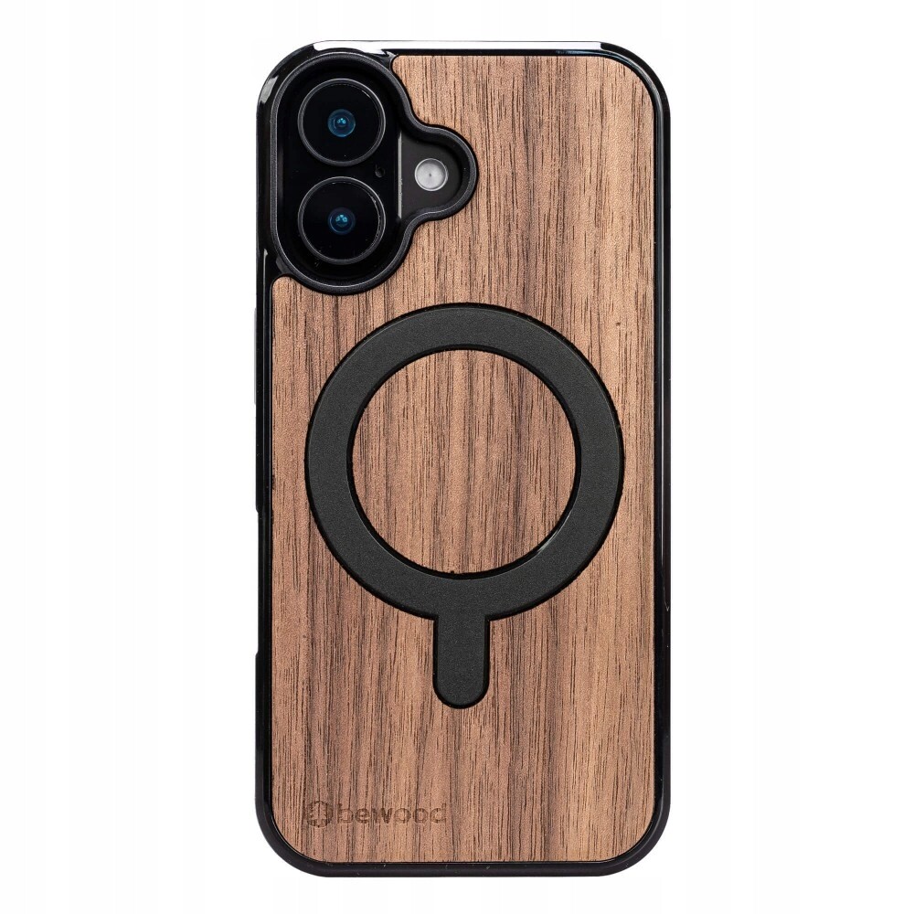 Dřevěné Pouzdro Bewood pro iPhone 16 Americký Ořech s MagSafe