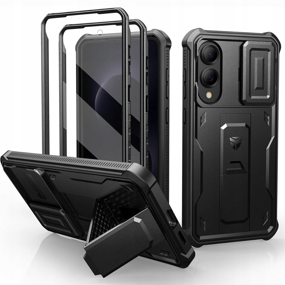 Dexnor Pancéřové Pouzdro Chránící Displej, Kryt 360 Pro Galaxy S25 Ultra