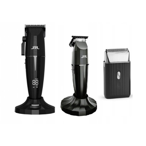 Bezdrátový set Jrl Onyx Zastřihovač Strojek Holicí Strojek 2 stanice