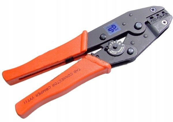 Upínač neizolovaných konektorů YYT11 0,5–6 mm² regulace síly, ocel