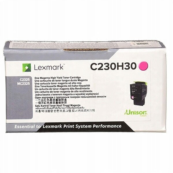 Toner Lexmark C230H30 734646668101 černý (black)