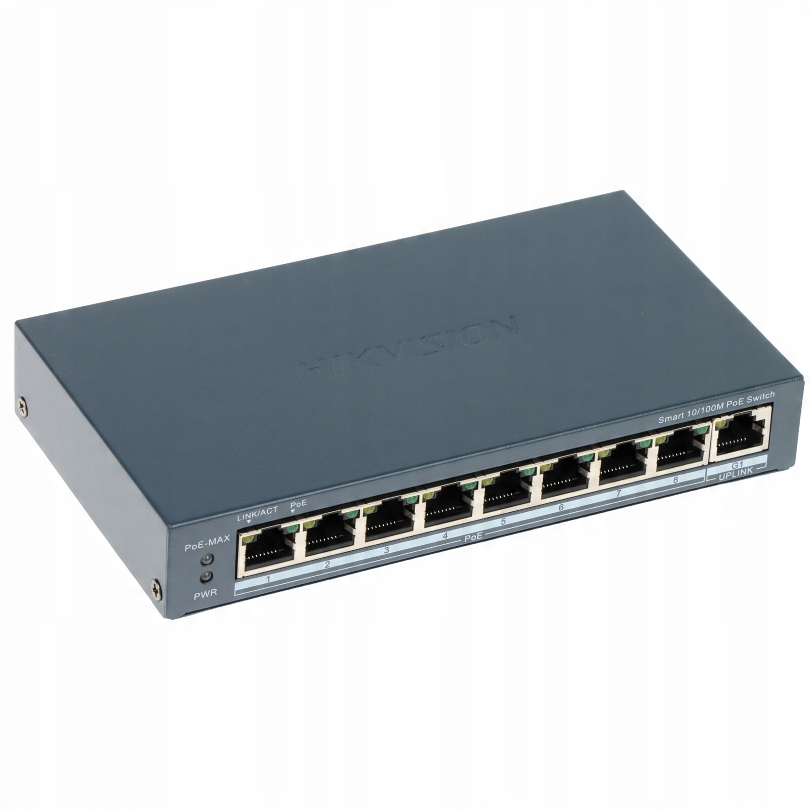 Switch Poe DS-3E1309P-EI(B) 8-PORTOVÝ Hikvision