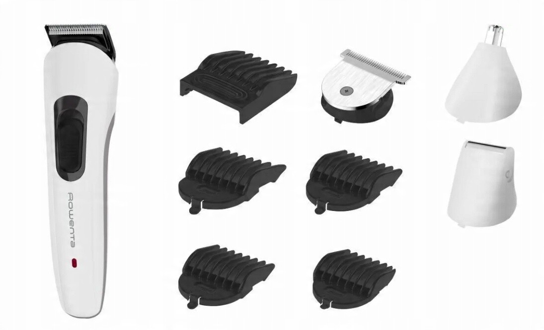 Rowenta TN8961F4 – Přesný zastřihovač vousů a vlasů s regulací délky