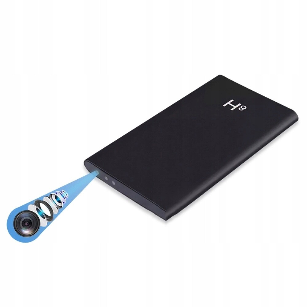 Powerbanka 5000 Mah Se Skrytou Mini Špionážní Kamerou Full Hd Wifi