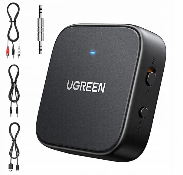 Transmiter Bluetooth 5.2 vysílač Ugreen CM667 Usb-c 300 mAh