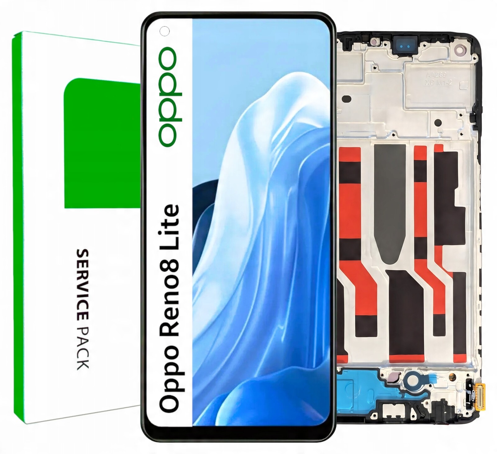 Displej pro Oppo Reno8 Lite LCD displej Rámeček Originální Zila CPH2343