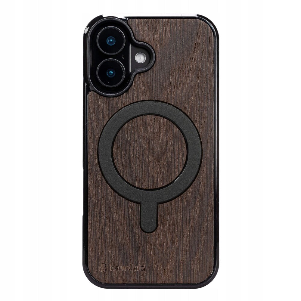 Dřevěné Pouzdro Bewood pro iPhone 16 Dub Uzený s MagSafe