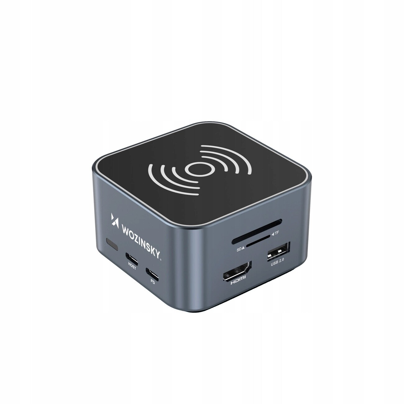 Usb-c hub 12 v 1 Wozinsky WHBC09Y8S multifunkční, s funkcí bezp nabíjení