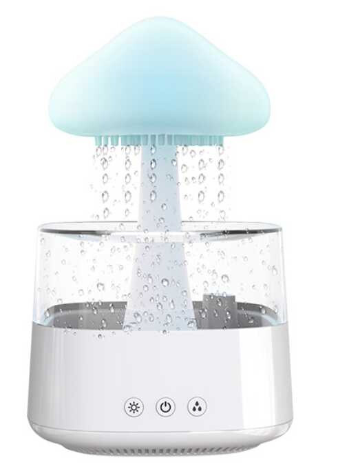 Zvlhčovač Vzduchu Difuzér Aromaterapie Led Lampa Rgb Pilot Usb