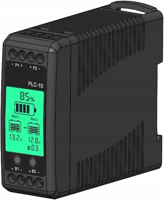 Balancér napětí akumulátorů 12 V/24 V/48 V/60 V/72 V/96 V PLC-10