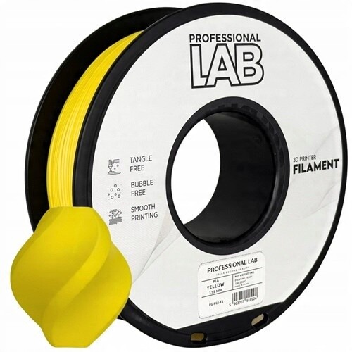 Filament Pla žlutý Prof. Lab 1,75 mm 1000 g žlutý