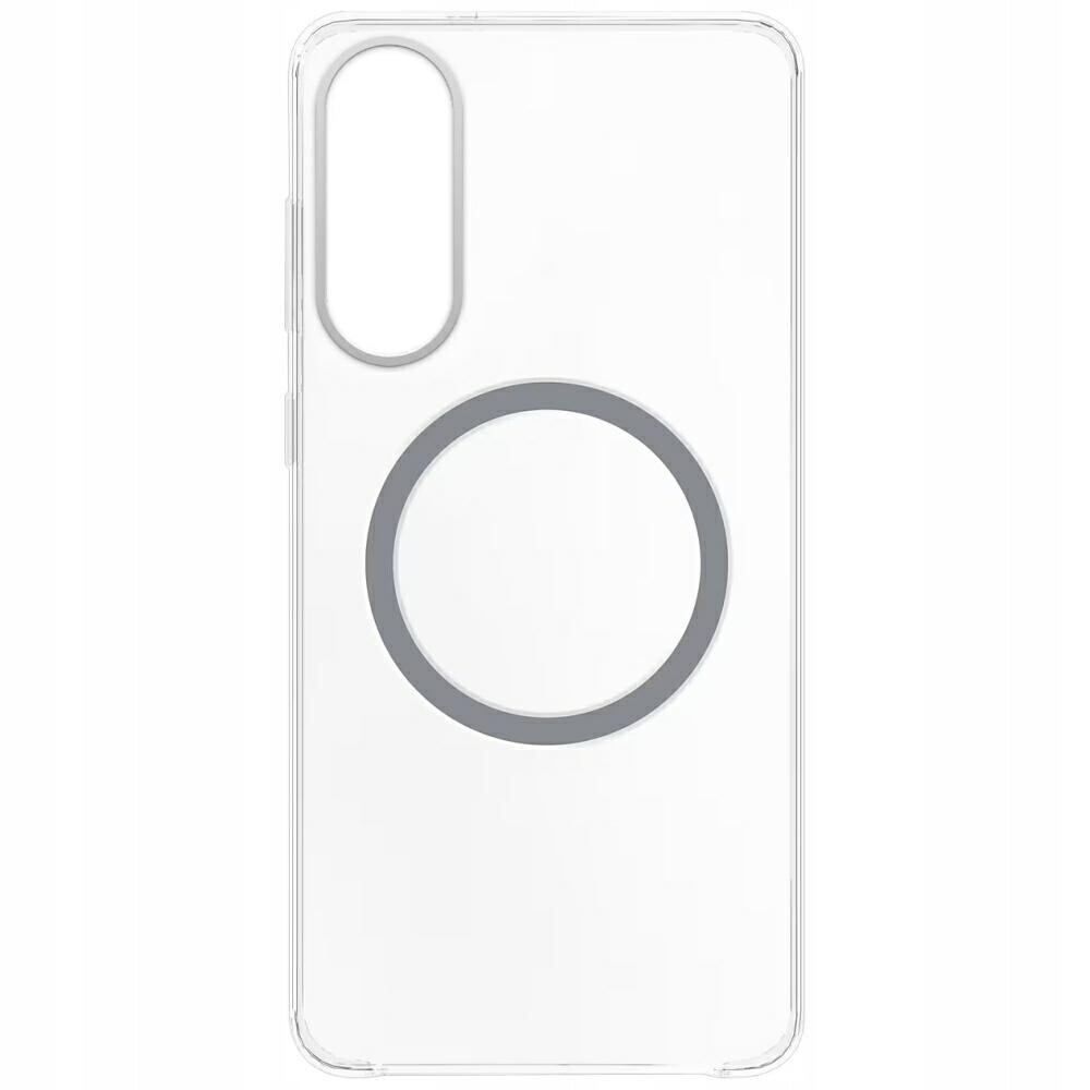 Pouzdro Samsung Clear Magnet Case pro Galaxy S25 Edge je průhledný