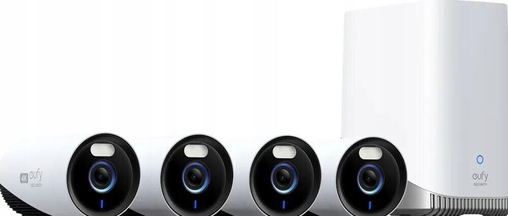 Sada 4 kamer Eufy Security eufyCam E330 Professional 4K IP67