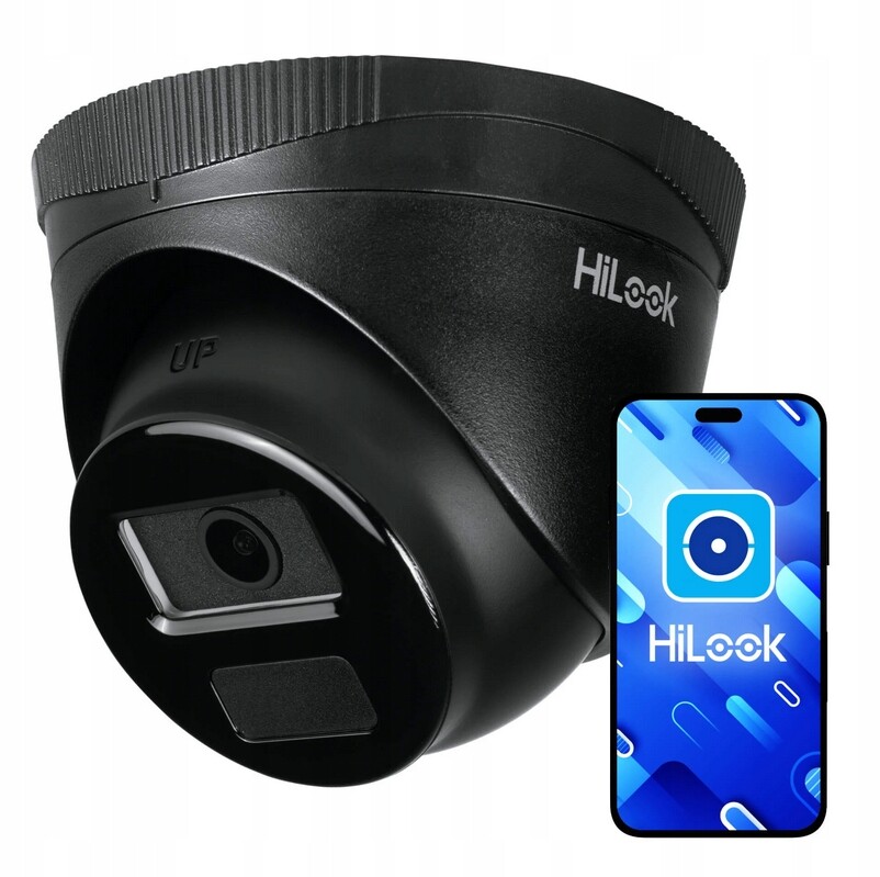 Kamera Hilook IPCAM-T4-30DL černá 4MPx 30 m Smart Dual Light