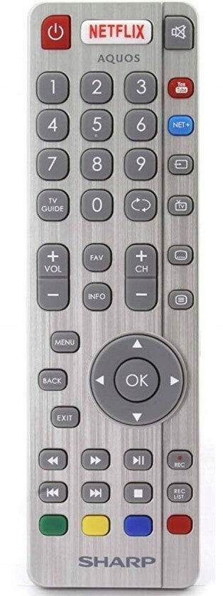 Originální dálkový ovladač Sharp Led LC-32CHE6242E Rádiový