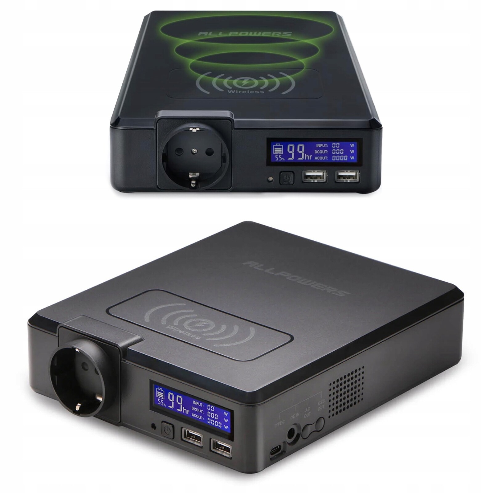 Powerbanka Allpowers S200 Přenosná Napájecí Stanice 200 W 154 Wh 220 V