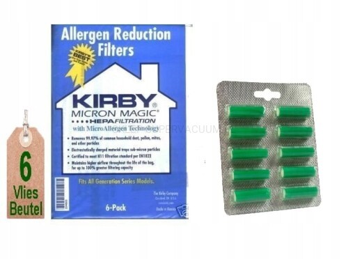 Sáčky Kirby Allergen Vonné Tyčinky Borovice