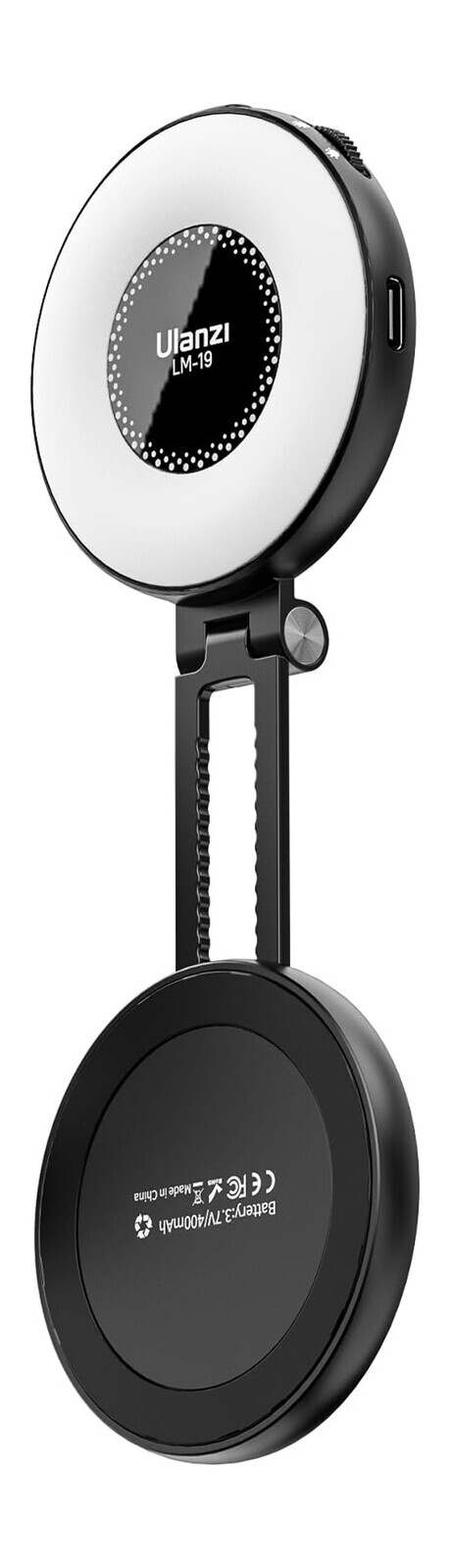 Svítilna Ulanzi LM19 Magsafe Wb (2500 K 8500 K) Černá