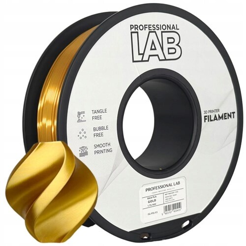 Filament Silk Pla zlatý Prof. Lab 1,75 mm 1000 g zlatý