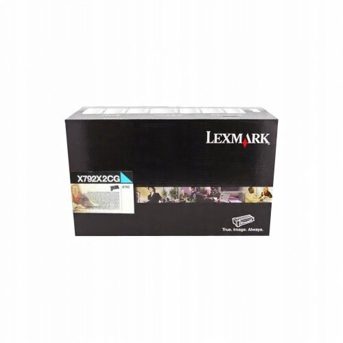Toner Lexmark X792 Cyan Ehy Pr.cartr. 20K X792X2CG modrý (cyan)