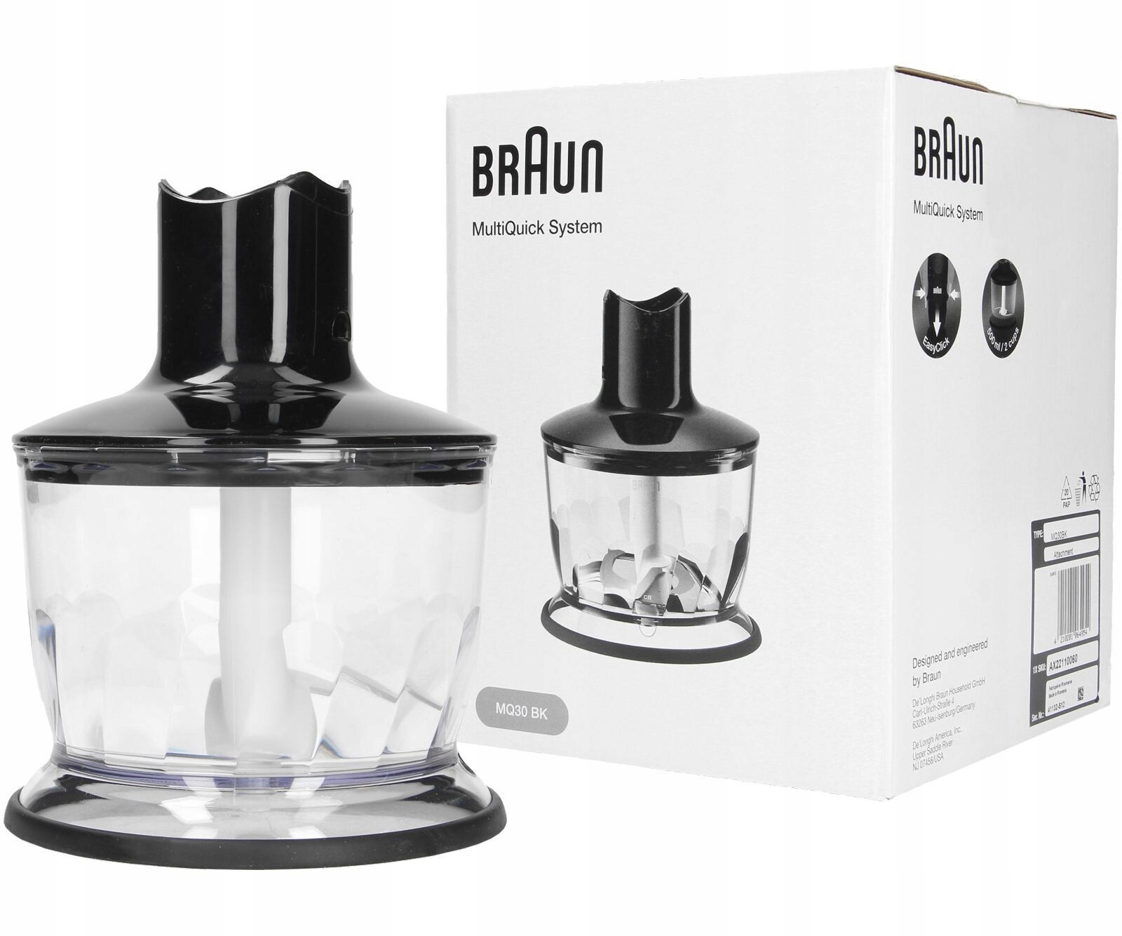 Drtič mixéru Braun MQ30BK 500 ml