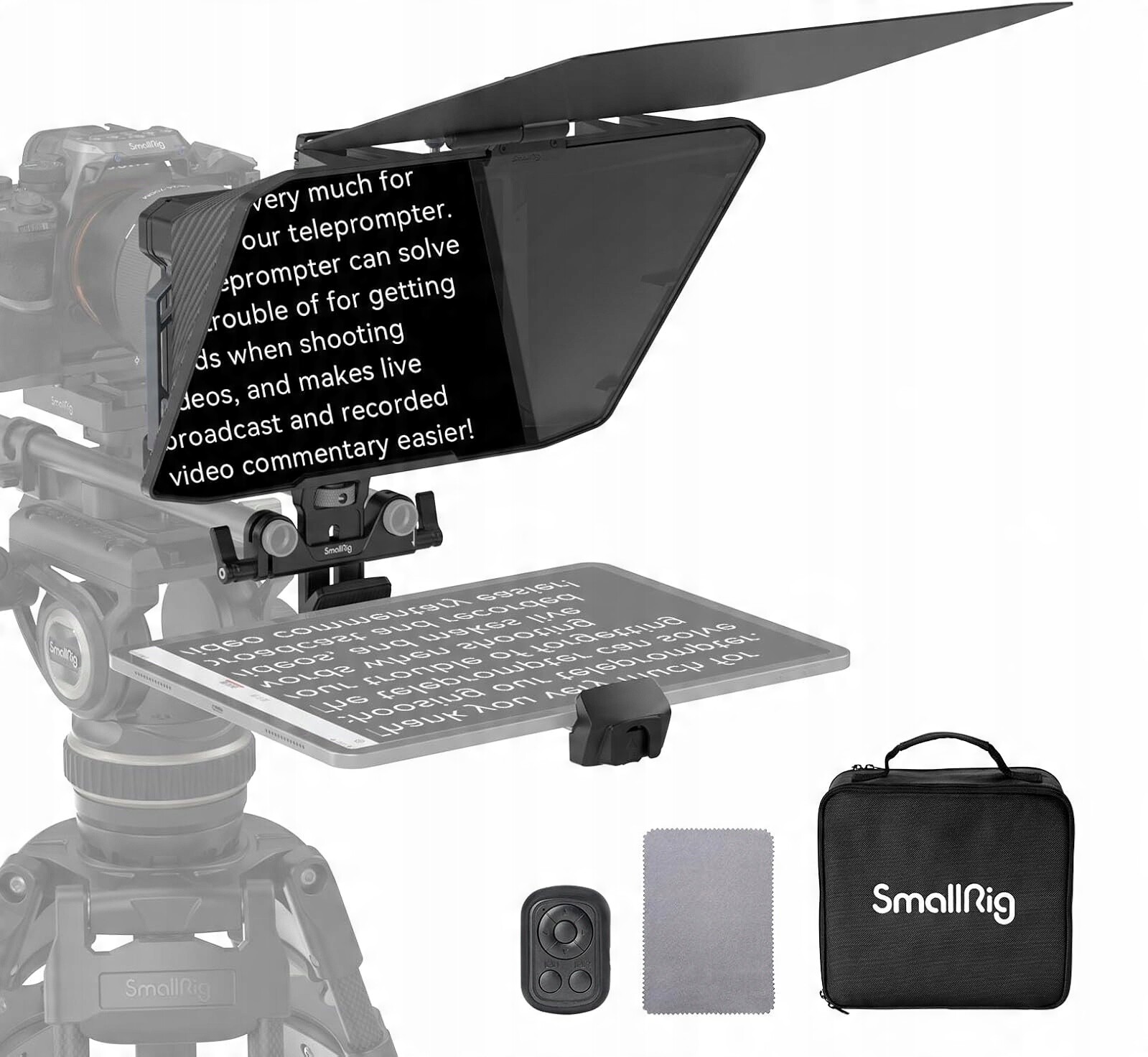 Profesionální teleprompter SmallRig pro iPad a tablet do 11