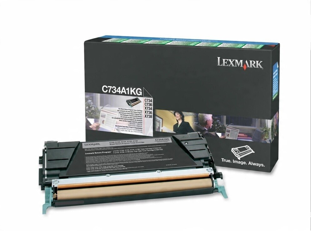 Toner Lexmark C73x/X73x C734A1KG černý (black)