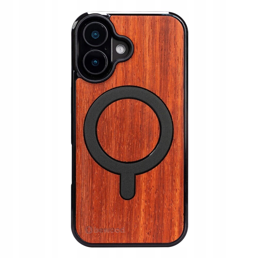 Dřevěné Pouzdro Bewood pro iPhone 16 Padouk s MagSafe