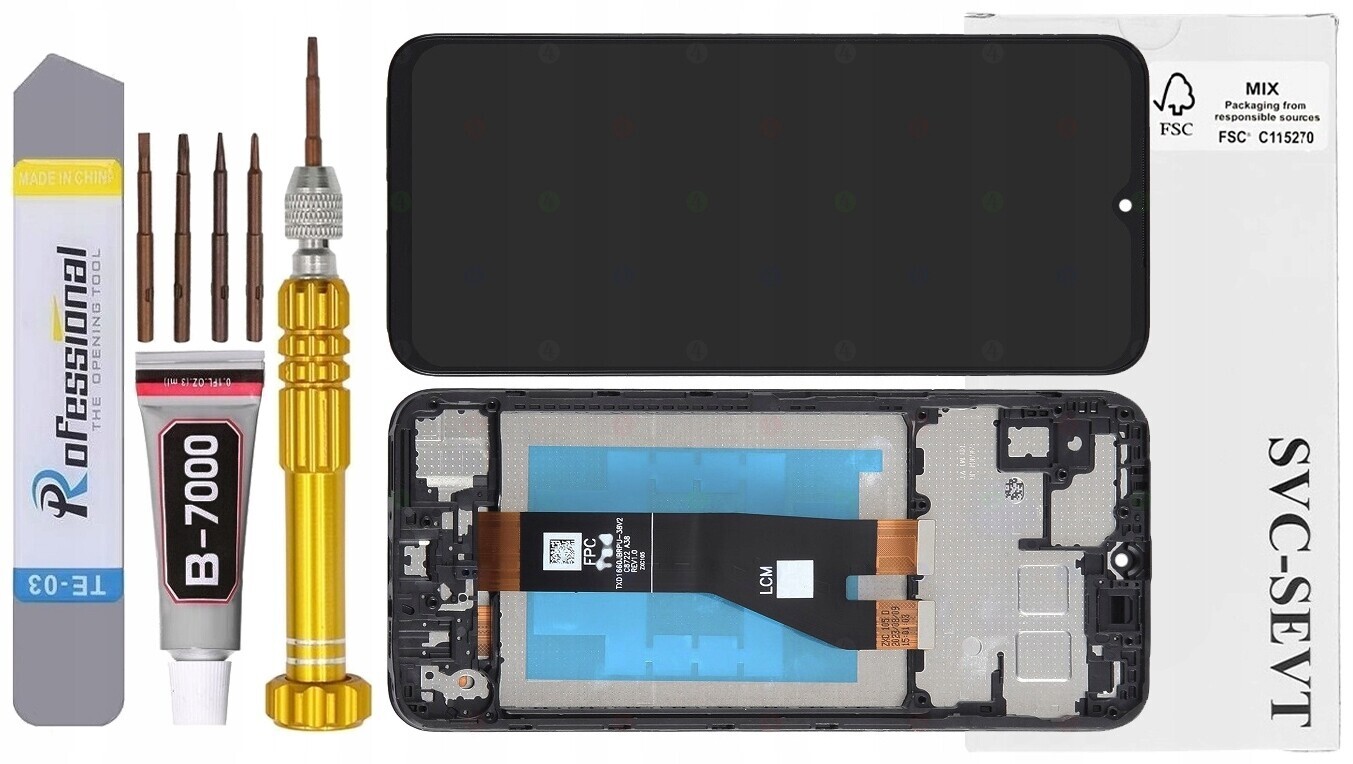 Displej Pro Samsung Galaxy A14 5G A146P Originální LCD Displej +rámeček