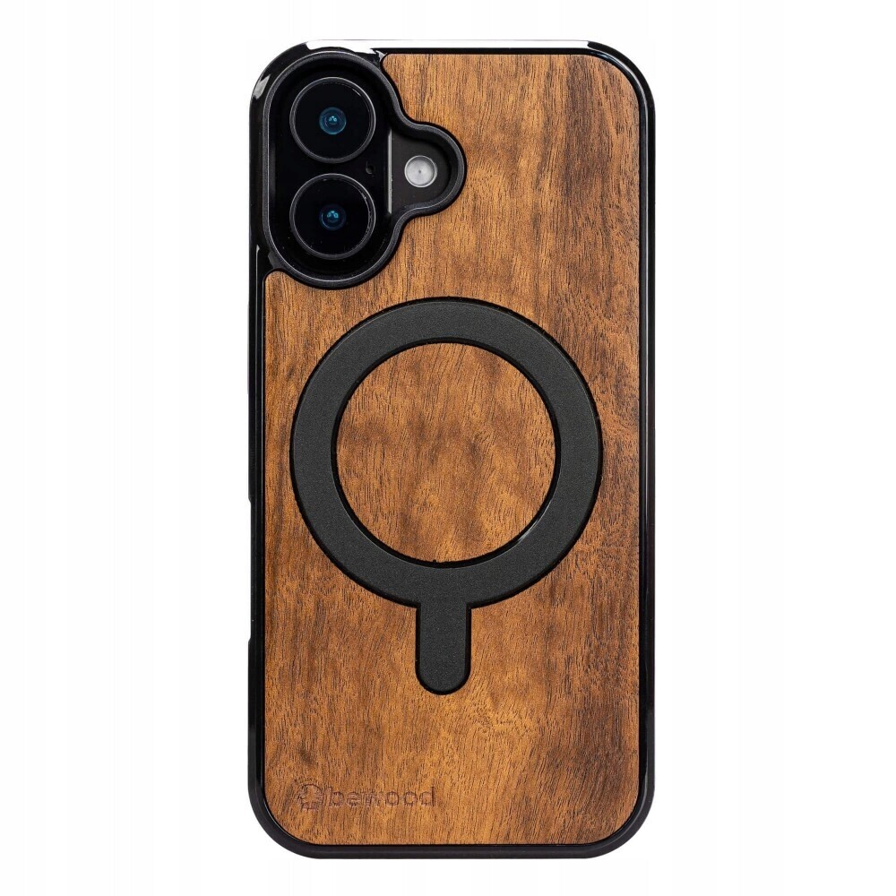 Dřevěné Pouzdro Bewood pro iPhone 16 Imbuia s MagSafe