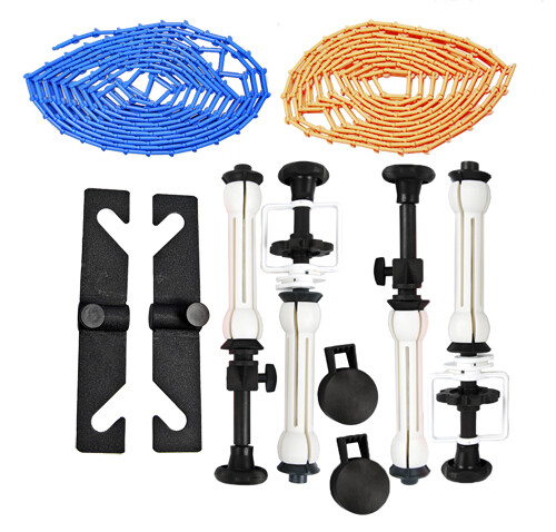 Řetízkový Systém Zavěšení Pozadí Na Stativ Na 2 Pozadí