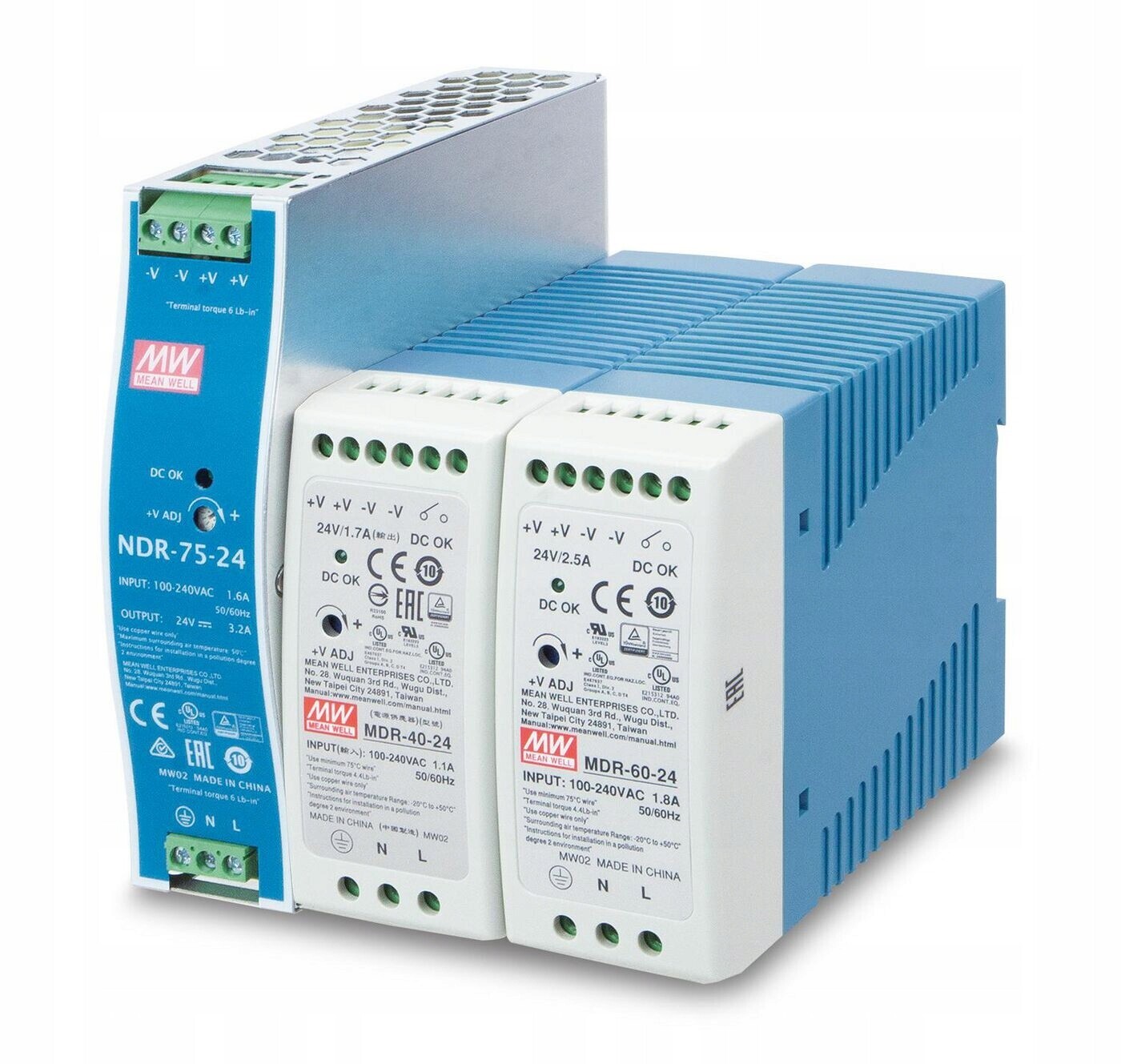 Planet 24V, 60W Din-Rail Power Supply