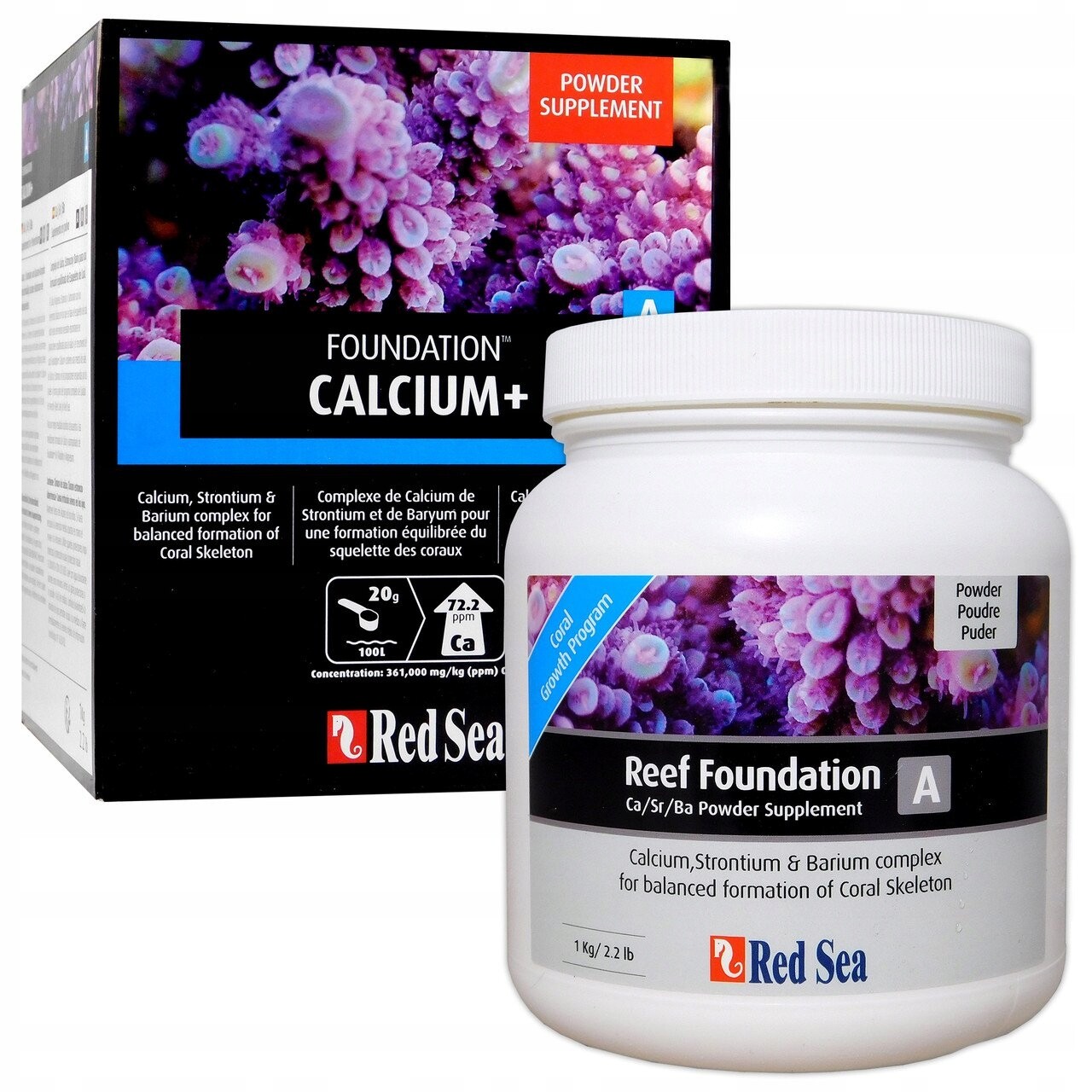 Red Sea Foundation A Calcium+ 1 kg vápníkový přípravek