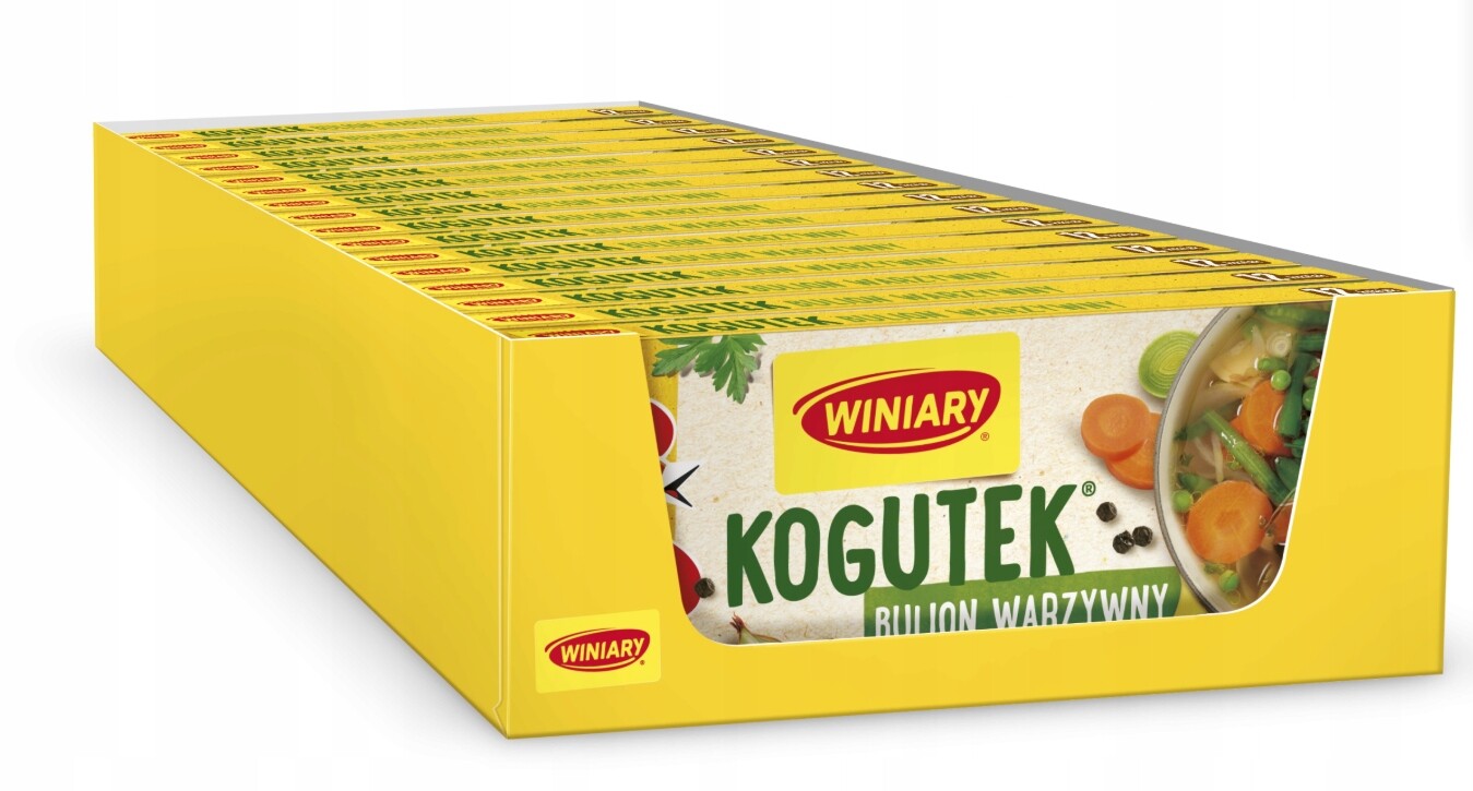 Winiary Zeleninový vývar 60 g (6 kusů) x 20 kusů