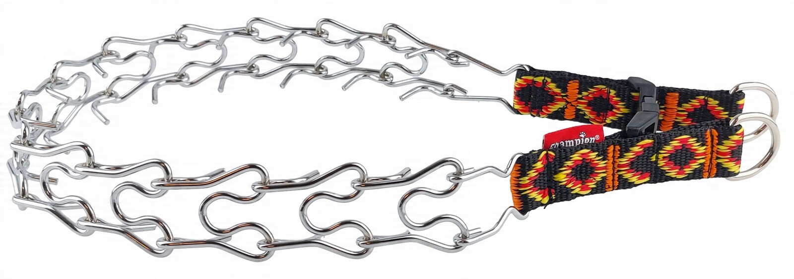 Champion Ostnatý Obojek pro psa se zámkem na pásku vel. T3 Černá Aztek