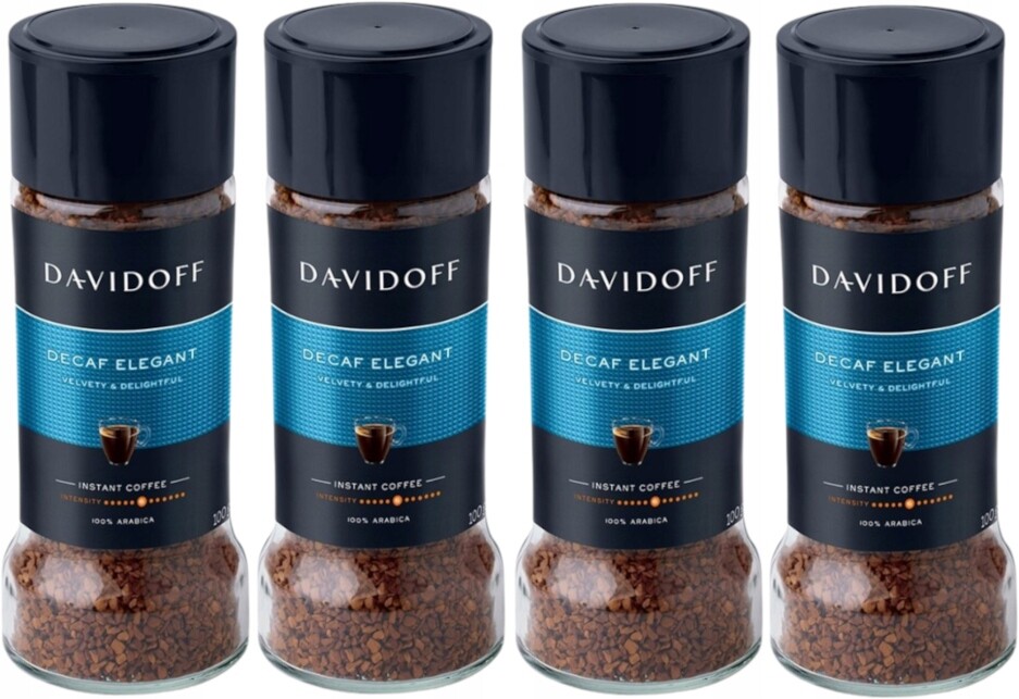 Davidoff Decaf Elegant káva káva 4 x 100 g