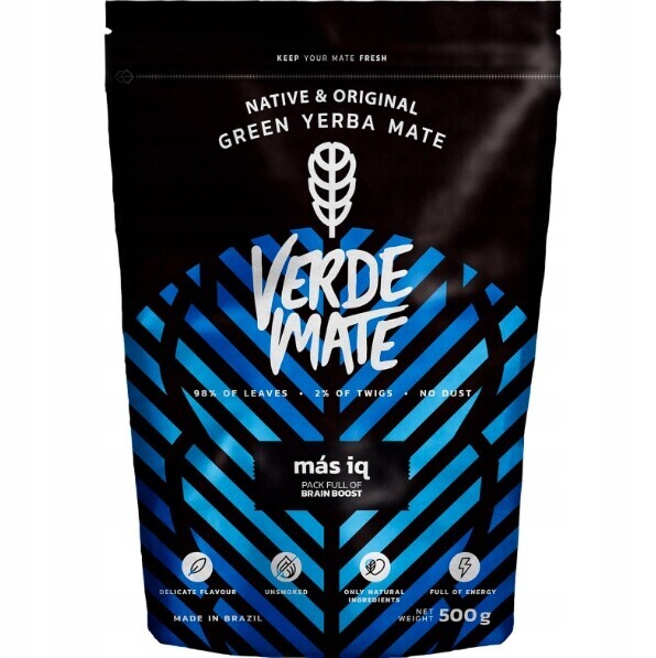 Výrazná Aromatická Yerba Mate Zelená hmota Iq Kvalita 0,5 kg