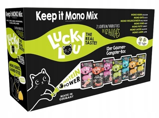 Lucky Lou SuperMono Keep it Mono Mix Multipack sáčky 12 x 125 g