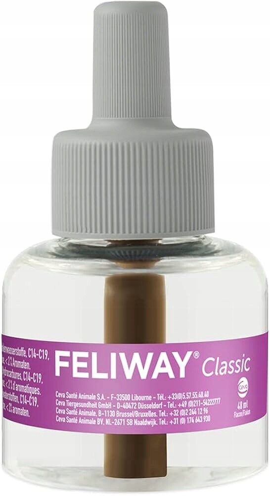 Feromony pro kočky Feliway Classic 1 ks náplň 48 ml z balení 3 balení