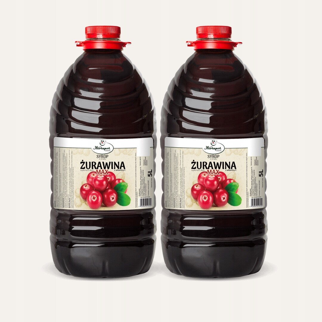 Brusinkový Sirup 5 l Herbapol