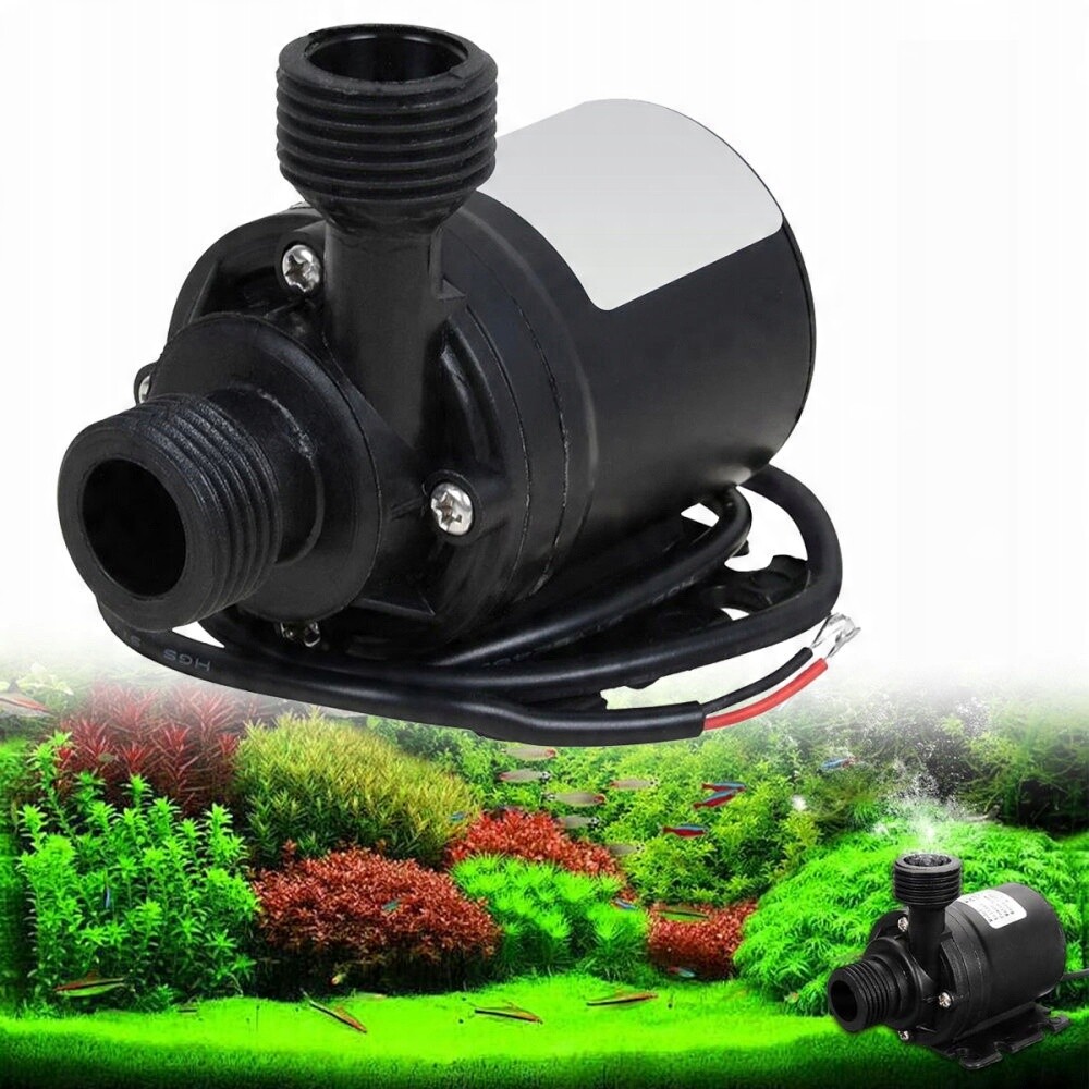 19W Pumpa Na Kapalnou Vodu 800L/H 12V do jezírka